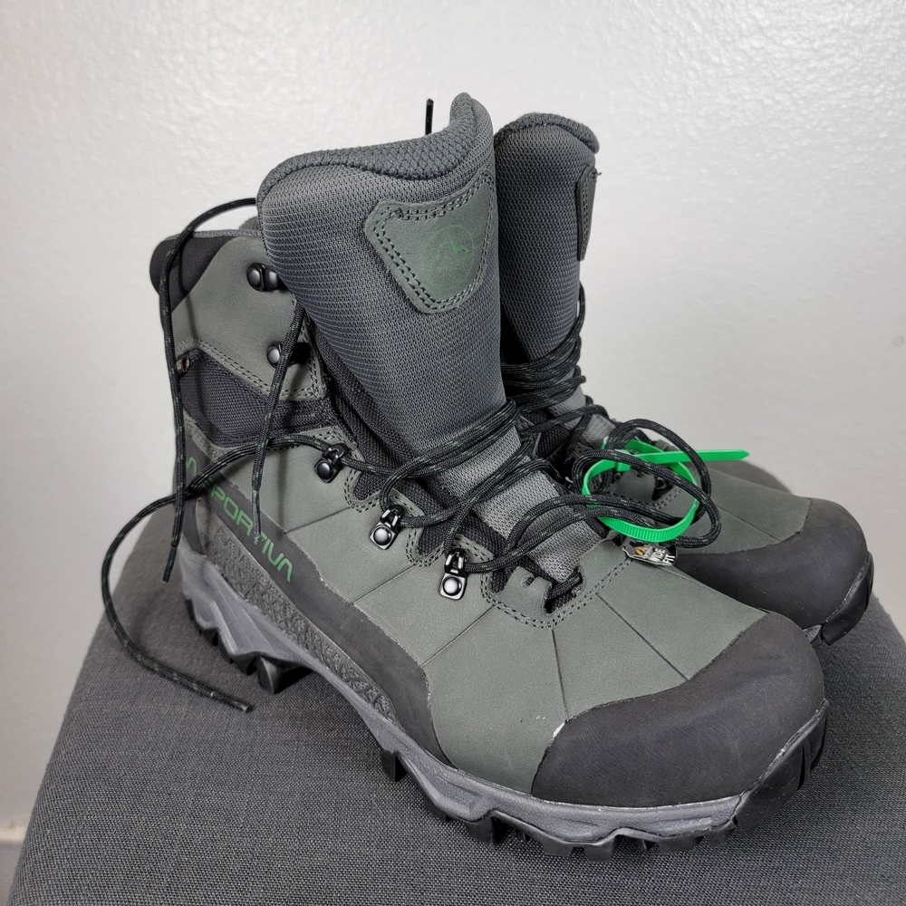 La Sportiva Nucleo High II GTX Men's Hiking Boots Carbon/Forest Size US 12 Wide
